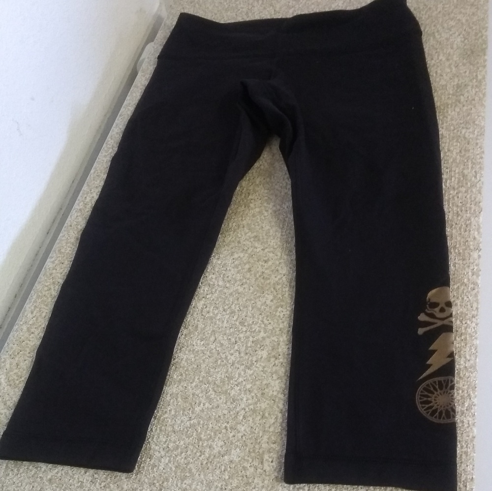 Lululemon Athletica Black Crop Pants
